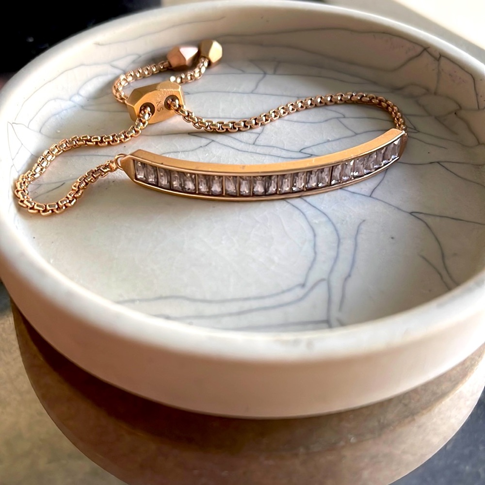 Kendra Scott Pave Bar Slider Bracelet